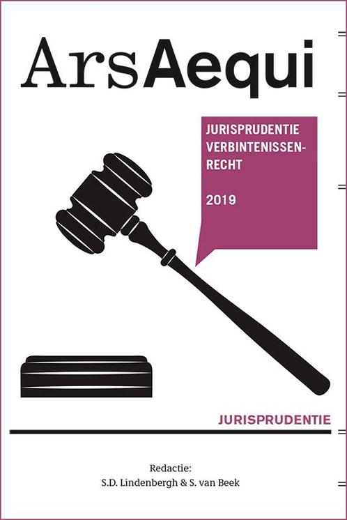 Ars Aequi Jurisprudentie   Jurisprudentie Verb 9789492766700, Boeken, Studieboeken en Cursussen, Zo goed als nieuw, Verzenden