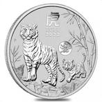 Lunar III - Year of the Tiger- 1 oz 2022 (privy mark), Postzegels en Munten, Munten | Oceanië, Verzenden, Losse munt, Zilver