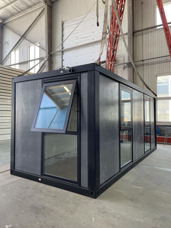 verplaatsbare unit, chalet, mobielkantoor in het antraciet, Huizen en Kamers, Recreatiewoningen te koop, Chalet, A+, Gelderland