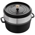 GGM Gastro | STAUB | LA COCOTTE - Kookpot met stoominzet - Ø, Verzenden, Nieuw