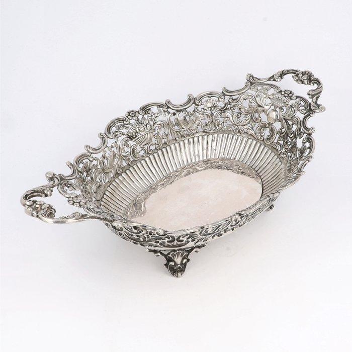 Schoonhoven ca. 1910-1915 - Pronkmodel - Broodmand - .833, Antiek en Kunst, Antiek | Goud en Zilver