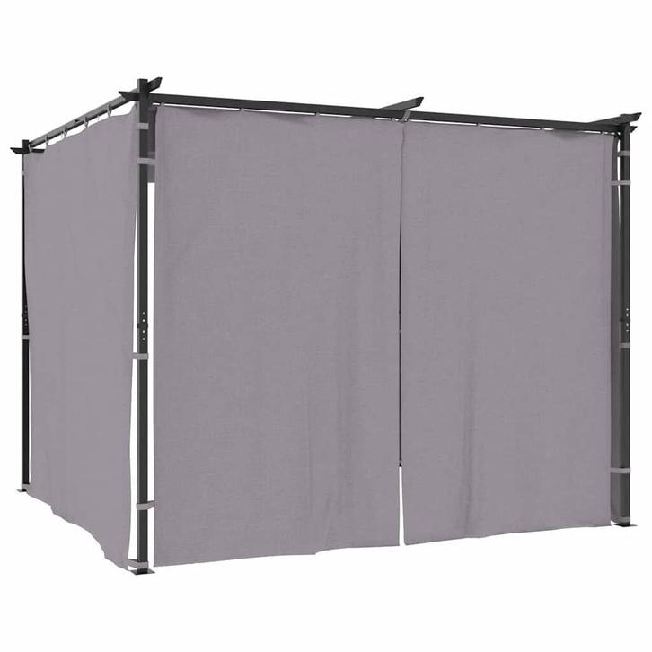 Prieel met Gordijnen | Tweedekansje | Tuinfeest!, Tuin en Terras, Partytenten, Minder dan 4 meter, Minder dan 5 meter, 2 meter of meer