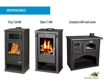 Robuuste houtkachel 8 kW evt met oven beschikbaar voor biedingen