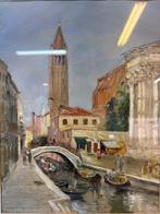 Amalia Glanzmann (1884-1976) - Paesaggio di Venezia con