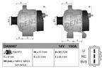 Dynamo / Alternator LAND ROVER DISCOVERY III (2.7 TD 4x4), Auto-onderdelen, Ophalen of Verzenden, Nieuw