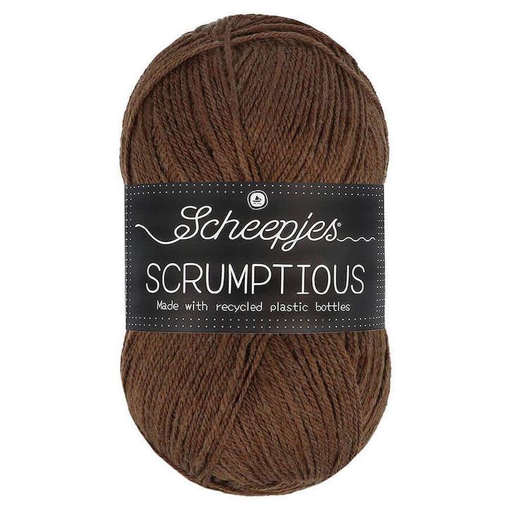 Scheepjes Scrumptious - 358 Chocolate Trifle - Gerecycled, Hobby en Vrije tijd, Breien en Haken, Ophalen of Verzenden