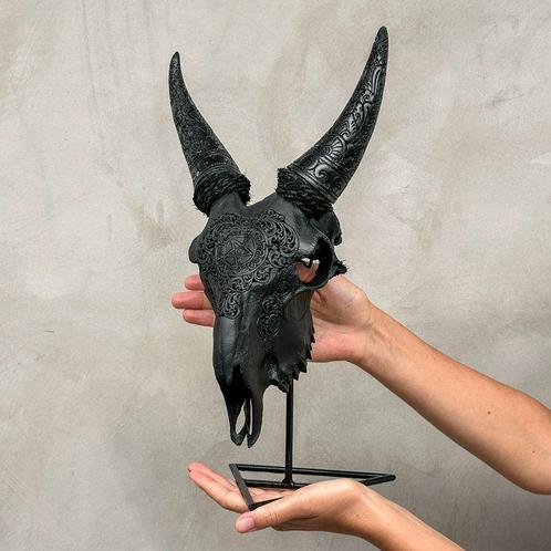 GEEN RESERVEPRIJS - Authentieke handgesneden zwarte, Antiek en Kunst, Kunst | Designobjecten