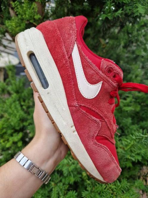 Nike air max clearance 1 gs gym red