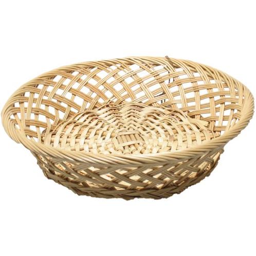 Specipack Rieten mand - naturel - rond - Ø33cm - 8cm, Zakelijke goederen, Partijgoederen en Retail | Verpakking en Verzending