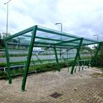 Fietsenstalling design H-line, professioneel glas/staal, Fietsen en Brommers, Nieuw, Fietsenstalling.nl