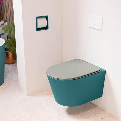 MONDIAZ LAVIE hangend toilet single fire rimless diepspoel, Doe-het-zelf en Verbouw, Sanitair, Overige typen, Nieuw, Ophalen of Verzenden