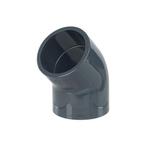 Universeel PVC knie 45° - 32mm, Verzenden, Nieuw