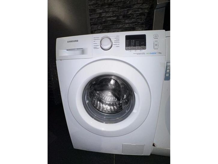 Samsung WF70F5E0Q4W - Wasmachine 7KG A+++ - Eco Bubble, Huis en Inrichting, Woonaccessoires | Overige, Zo goed als nieuw, Verzenden