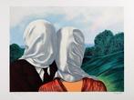 René Magritte (after) - Les Amants, Antiek en Kunst