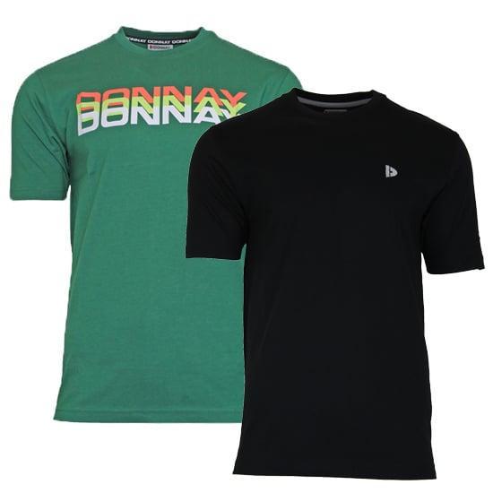 Donnay Donnay Heren - 2-Pack - T-Shirt Daks + Vince -, Kleding | Heren, T-shirts, Nieuw, Verzenden