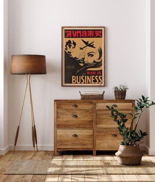 Kobalt (1970) - War is Business - Bodies fall, Profits rise, Antiek en Kunst, Kunst | Schilderijen | Modern
