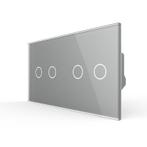 Livolo | Grijs | 2+2 | Rolluik schakelaar | EC | Smart Home, Ophalen of Verzenden, Nieuw