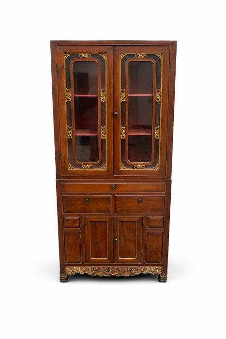 Vitrinekast - Hout - Paranakan kast, Antiek en Kunst, Kunst | Niet-Westerse kunst