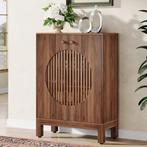 Landelijk sideboard met lameldeuren en 5-laags opbergruimte, Huis en Inrichting, Verzenden, Nieuw