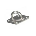 Plaat met oog RVS - 7x4cm, Ophalen of Verzenden, Nieuw