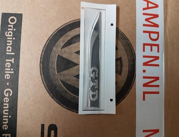 Zijscherm Embleem Links Volkswagen Golf 7 GTD, Auto-onderdelen, Overige Auto-onderdelen, Nieuw, Volkswagen, Verzenden