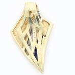 Hanger - 14 karaat Geel goud Lapis lazuli - Diamant, Sieraden, Tassen en Uiterlijk, Antieke sieraden