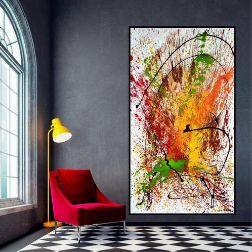 Luc Mora - Morabstract 3818 - XXL, Antiek en Kunst, Kunst | Schilderijen | Modern
