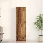Vintage Houten Kast met Planken – Vrijstaand 55×25×189 cm, Verzenden, Nieuw