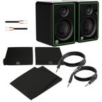 Mackie CR5-XBT studio-monitoren (set van 2) + monitorisolati, Muziek en Instrumenten, Verzenden, Nieuw