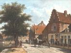 Adrianus Eversen (1818-1897), Zomers dorpsgezicht