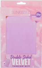 SUNKISSED DOUBLE SIDED VELVET TANNING MIT HANDSCHOEN 1 STUK, Verzenden, Nieuw