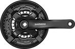 Shimano Crankstel Tourney Fc-ty501 Cg 175 Mm 24-34-42t Zwart, Ophalen of Verzenden, Zo goed als nieuw, Shimano