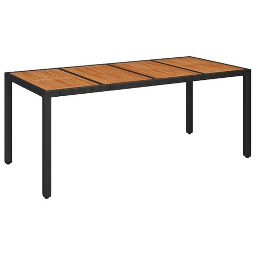 Grote Acaciahouten Tuintafel - Tweedekansje - OP = OP!, Tuin en Terras, Tuintafels, Rechthoekig, Nieuw, Wicker, Ophalen of Verzenden