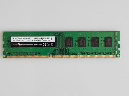 Veiling - 2x Turbox DDR3 4GB 1600MHz DIMM desktopgeheugen, Computers en Software, RAM geheugen, Nieuw