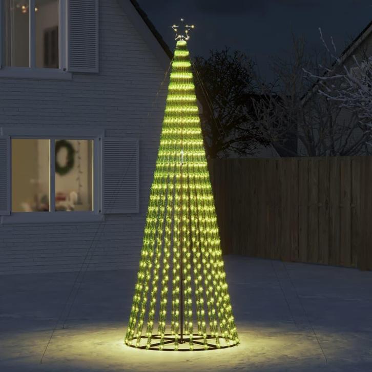 vidaXL LED-kerstboom 688 LEDs warm wit 300 cm, Diversen, Kerst, Nieuw, Verzenden