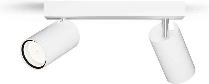 Philips Plafondspot 2 Lichts Badkamer Wit - IDRIS, Huis en Inrichting, Badkamer | Badtextiel en Accessoires, Nieuw, Ophalen of Verzenden