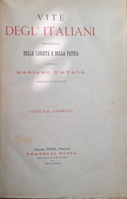 Mariano DAyala - Vite deglitaliani benemeriti della, Antiek en Kunst, Antiek | Boeken en Bijbels