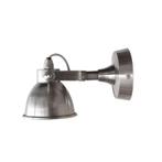 LABEL51 - Wandlamp Giens M - Antiek Zilver Metaal, Huis en Inrichting, Lampen | Wandlampen, Nieuw, Industrieel, Metaal, Ophalen