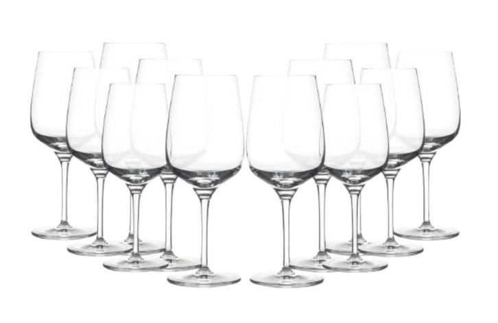2dekans | Schott Zwiesel Grace Rode Wijnglazen - 12 stuks -, Huis en Inrichting, Keuken | Servies, Zo goed als nieuw, Ophalen of Verzenden