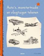 Autos, monstertrucks en vliegtuigen tekenen 9789089985293, Boeken, Hobby en Vrije tijd, Gelezen, Napier Steve, N.v.t., Verzenden