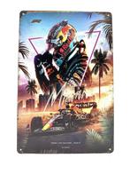 Metalen Wandbord - Max Verstappen - Miami - Winner Miami GP, Ophalen of Verzenden, Nieuw