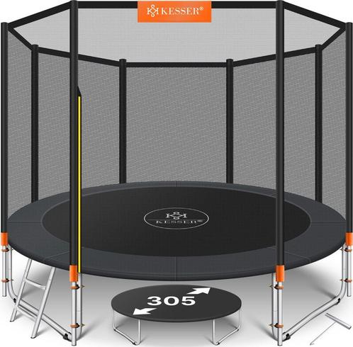 KESSER® Trampoline 305 cm met Veiligheidsnet en Ladder, Huis en Inrichting, Overige Huis en Inrichting, Zo goed als nieuw, Ophalen of Verzenden