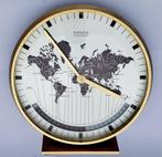 Tafelklok - Kienzle Mid-century modern Messing en glas -