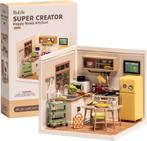 Robotime Happy Meals Kitchen DIY Modelbouw Knutselen, Verzenden, Nieuw