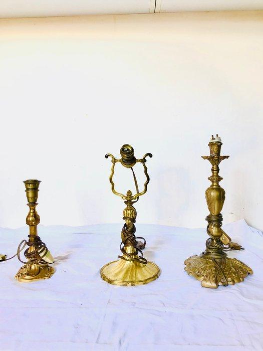 électrifiés anciennes - Taperstick (kleine blaker met een, Antiek en Kunst, Curiosa en Brocante