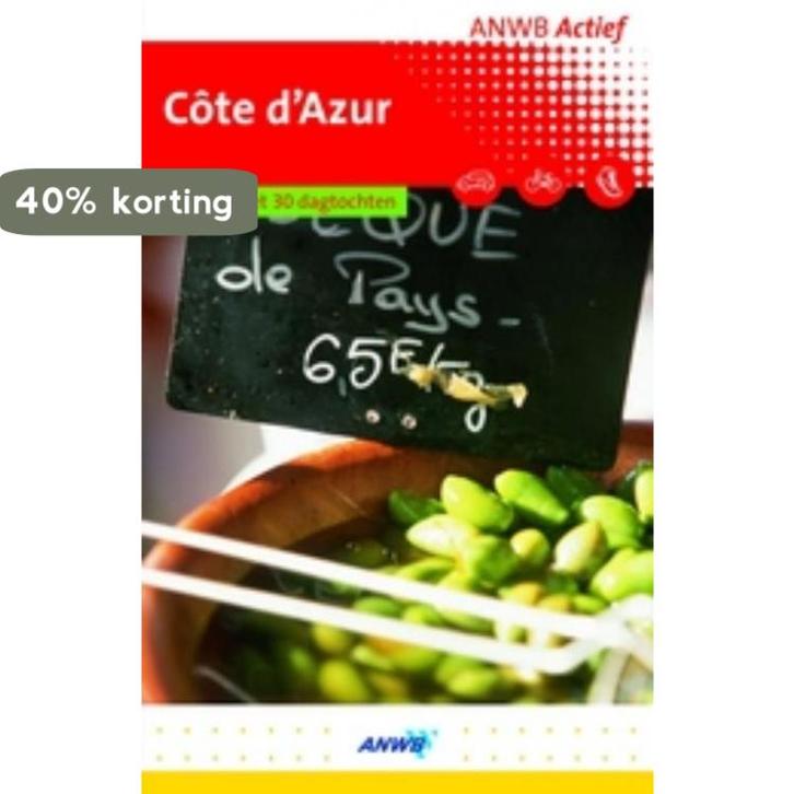 Côte dAzur / ANWB actief 9789018021955 R. van der Booren, Boeken, Reisgidsen, Gelezen, Verzenden