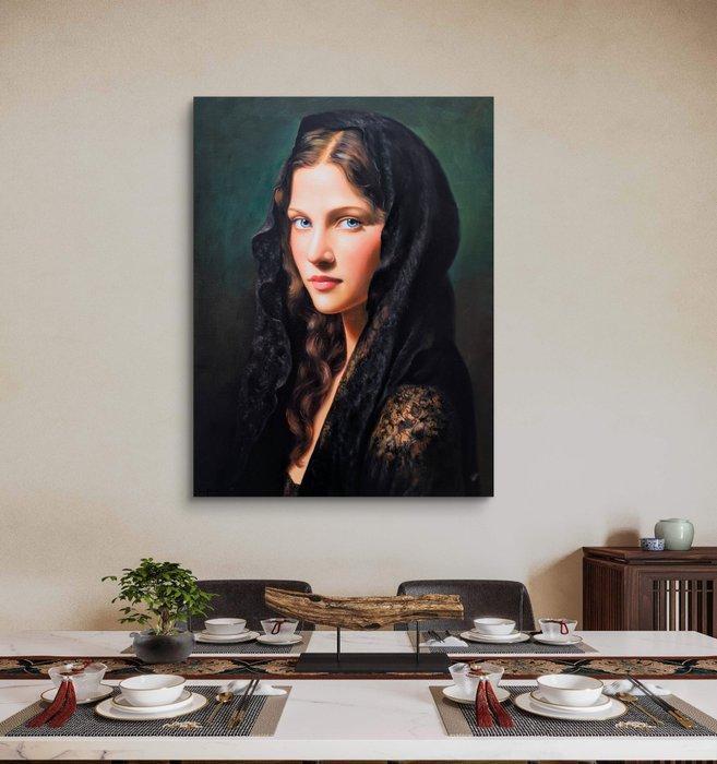 Wilhem von Kalisz (XX-XXI) - Serenity, Antiek en Kunst, Kunst | Schilderijen | Klassiek