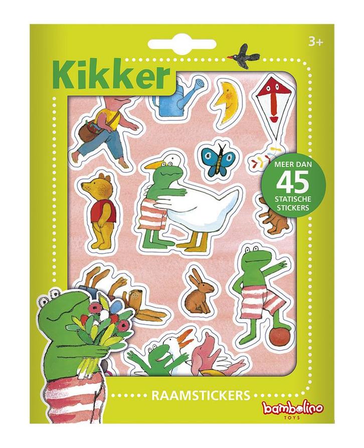 Kikker Raamstickers, Hobby en Vrije tijd, Feestartikelen, Nieuw, Verzenden