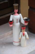 Lichterengel, Erzgebirge, 1960-1970 - Kerstballen (2) - Hout, Nieuw