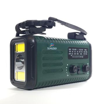 Slimlogy R3 Pro Solar Noodradio & Zaklamp – 20.000 mAh Power beschikbaar voor biedingen